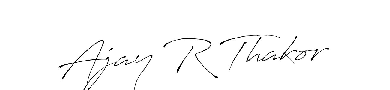 You should practise on your own different ways (Antro_Vectra) to write your name (Ajay R Thakor) in signature. don't let someone else do it for you. Ajay R Thakor signature style 6 images and pictures png