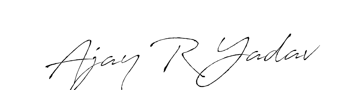 Once you've used our free online signature maker to create your best signature Antro_Vectra style, it's time to enjoy all of the benefits that Ajay R Yadav name signing documents. Ajay R Yadav signature style 6 images and pictures png