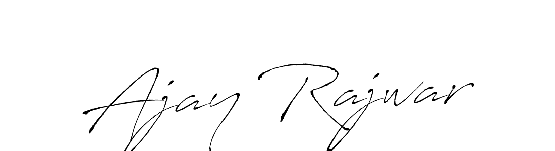 Use a signature maker to create a handwritten signature online. With this signature software, you can design (Antro_Vectra) your own signature for name Ajay Rajwar. Ajay Rajwar signature style 6 images and pictures png