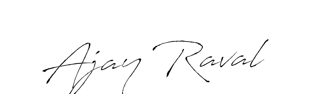 Use a signature maker to create a handwritten signature online. With this signature software, you can design (Antro_Vectra) your own signature for name Ajay Raval. Ajay Raval signature style 6 images and pictures png