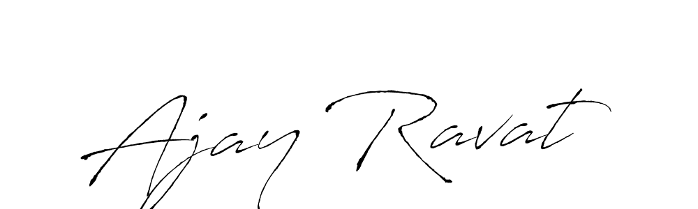 Create a beautiful signature design for name Ajay Ravat. With this signature (Antro_Vectra) fonts, you can make a handwritten signature for free. Ajay Ravat signature style 6 images and pictures png