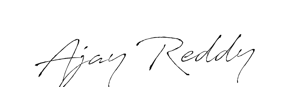 Use a signature maker to create a handwritten signature online. With this signature software, you can design (Antro_Vectra) your own signature for name Ajay Reddy. Ajay Reddy signature style 6 images and pictures png