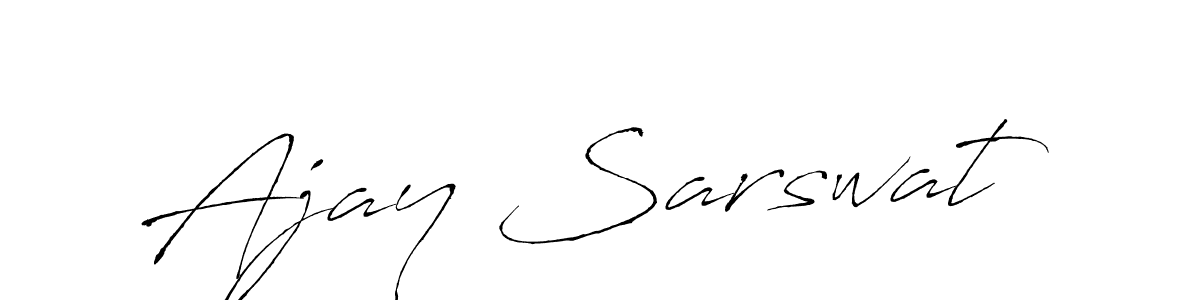 Once you've used our free online signature maker to create your best signature Antro_Vectra style, it's time to enjoy all of the benefits that Ajay Sarswat name signing documents. Ajay Sarswat signature style 6 images and pictures png