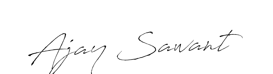 Use a signature maker to create a handwritten signature online. With this signature software, you can design (Antro_Vectra) your own signature for name Ajay Sawant. Ajay Sawant signature style 6 images and pictures png