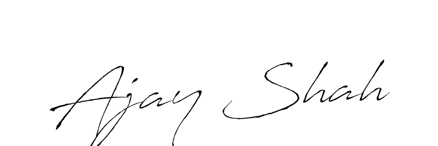Make a beautiful signature design for name Ajay Shah. Use this online signature maker to create a handwritten signature for free. Ajay Shah signature style 6 images and pictures png