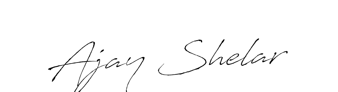 Also we have Ajay Shelar name is the best signature style. Create professional handwritten signature collection using Antro_Vectra autograph style. Ajay Shelar signature style 6 images and pictures png