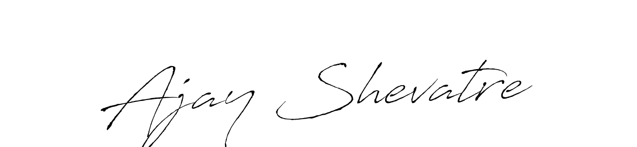 Use a signature maker to create a handwritten signature online. With this signature software, you can design (Antro_Vectra) your own signature for name Ajay Shevatre. Ajay Shevatre signature style 6 images and pictures png