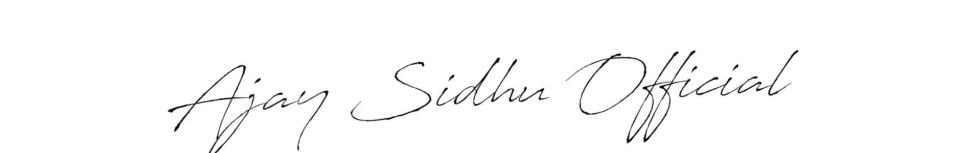 You can use this online signature creator to create a handwritten signature for the name Ajay Sidhu Official. This is the best online autograph maker. Ajay Sidhu Official signature style 6 images and pictures png