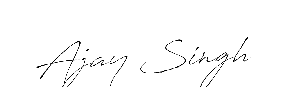 Also we have Ajay Singh name is the best signature style. Create professional handwritten signature collection using Antro_Vectra autograph style. Ajay Singh signature style 6 images and pictures png