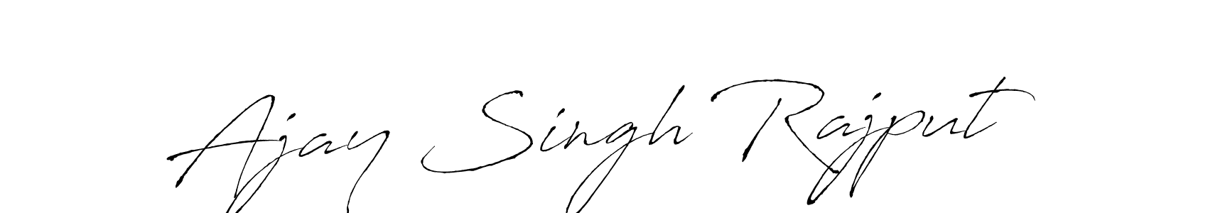 Antro_Vectra is a professional signature style that is perfect for those who want to add a touch of class to their signature. It is also a great choice for those who want to make their signature more unique. Get Ajay Singh Rajput name to fancy signature for free. Ajay Singh Rajput signature style 6 images and pictures png