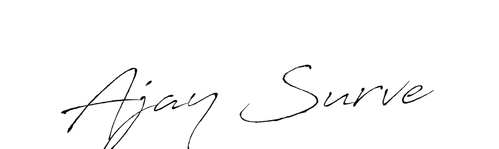 Also You can easily find your signature by using the search form. We will create Ajay Surve name handwritten signature images for you free of cost using Antro_Vectra sign style. Ajay Surve signature style 6 images and pictures png