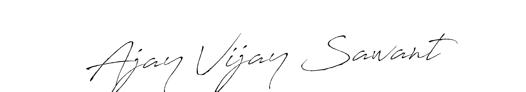 You can use this online signature creator to create a handwritten signature for the name Ajay Vijay Sawant. This is the best online autograph maker. Ajay Vijay Sawant signature style 6 images and pictures png
