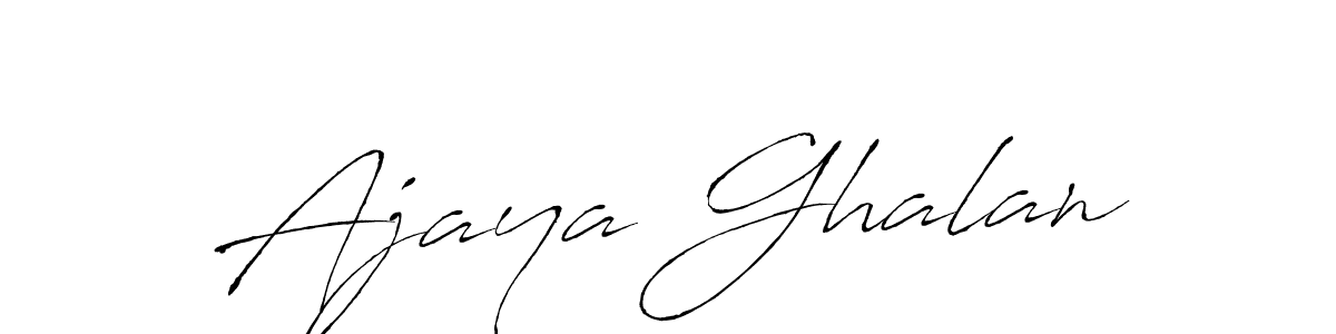 if you are searching for the best signature style for your name Ajaya Ghalan. so please give up your signature search. here we have designed multiple signature styles  using Antro_Vectra. Ajaya Ghalan signature style 6 images and pictures png
