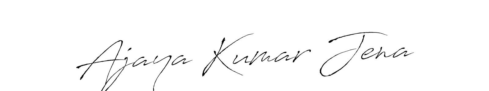 It looks lik you need a new signature style for name Ajaya Kumar Jena. Design unique handwritten (Antro_Vectra) signature with our free signature maker in just a few clicks. Ajaya Kumar Jena signature style 6 images and pictures png