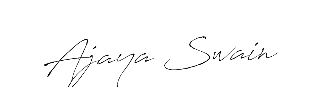 You can use this online signature creator to create a handwritten signature for the name Ajaya Swain. This is the best online autograph maker. Ajaya Swain signature style 6 images and pictures png