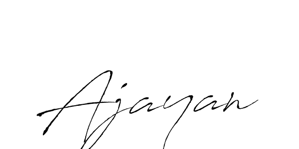 How to make Ajayan name signature. Use Antro_Vectra style for creating short signs online. This is the latest handwritten sign. Ajayan signature style 6 images and pictures png