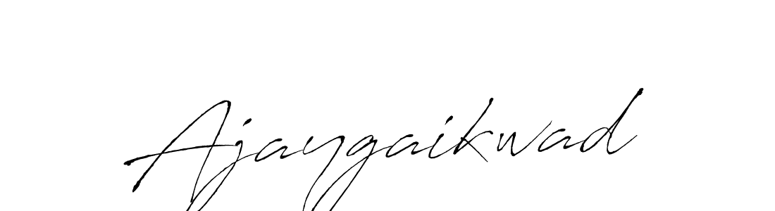 How to make Ajaygaikwad signature? Antro_Vectra is a professional autograph style. Create handwritten signature for Ajaygaikwad name. Ajaygaikwad signature style 6 images and pictures png