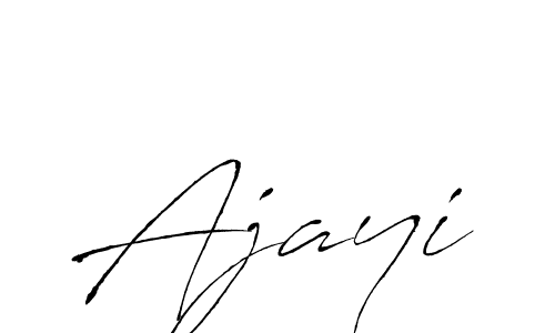 Design your own signature with our free online signature maker. With this signature software, you can create a handwritten (Antro_Vectra) signature for name Ajayi. Ajayi signature style 6 images and pictures png