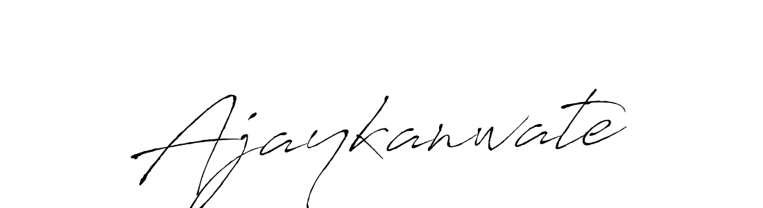 Also we have Ajaykanwate name is the best signature style. Create professional handwritten signature collection using Antro_Vectra autograph style. Ajaykanwate signature style 6 images and pictures png