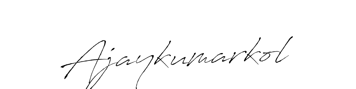 Make a beautiful signature design for name Ajaykumarkol. Use this online signature maker to create a handwritten signature for free. Ajaykumarkol signature style 6 images and pictures png