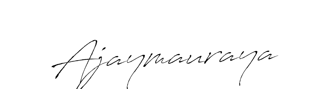 Also You can easily find your signature by using the search form. We will create Ajaymauraya name handwritten signature images for you free of cost using Antro_Vectra sign style. Ajaymauraya signature style 6 images and pictures png