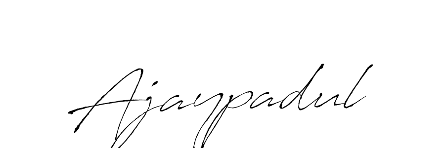 Create a beautiful signature design for name Ajaypadul. With this signature (Antro_Vectra) fonts, you can make a handwritten signature for free. Ajaypadul signature style 6 images and pictures png
