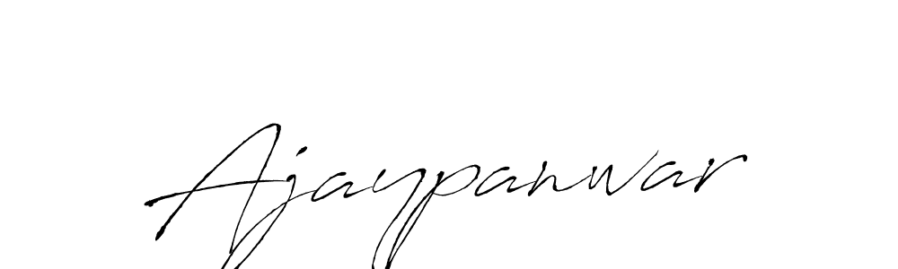 Create a beautiful signature design for name Ajaypanwar. With this signature (Antro_Vectra) fonts, you can make a handwritten signature for free. Ajaypanwar signature style 6 images and pictures png