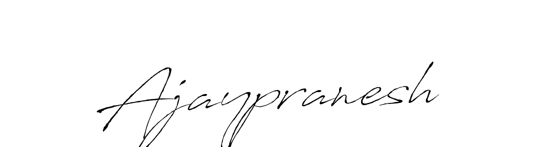 Create a beautiful signature design for name Ajaypranesh. With this signature (Antro_Vectra) fonts, you can make a handwritten signature for free. Ajaypranesh signature style 6 images and pictures png