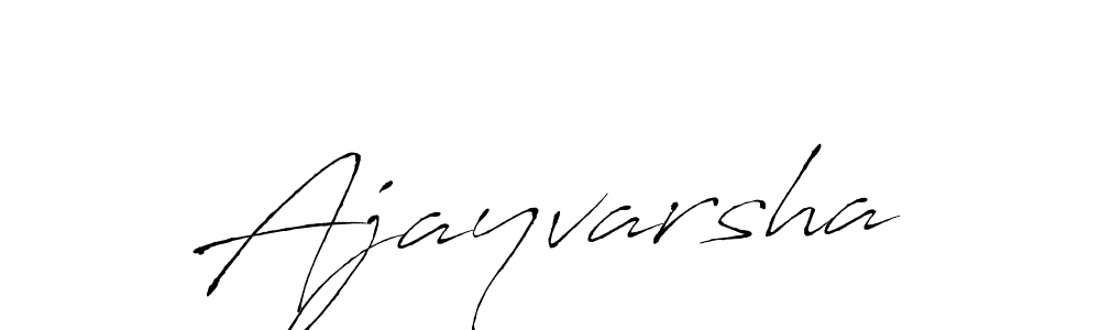 Ajayvarsha stylish signature style. Best Handwritten Sign (Antro_Vectra) for my name. Handwritten Signature Collection Ideas for my name Ajayvarsha. Ajayvarsha signature style 6 images and pictures png