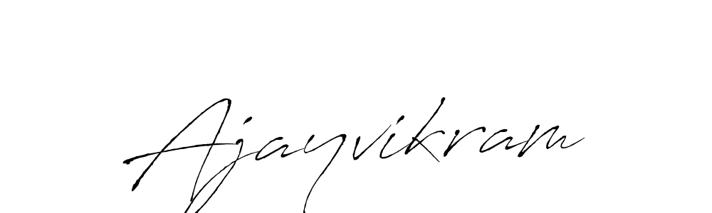 Ajayvikram stylish signature style. Best Handwritten Sign (Antro_Vectra) for my name. Handwritten Signature Collection Ideas for my name Ajayvikram. Ajayvikram signature style 6 images and pictures png