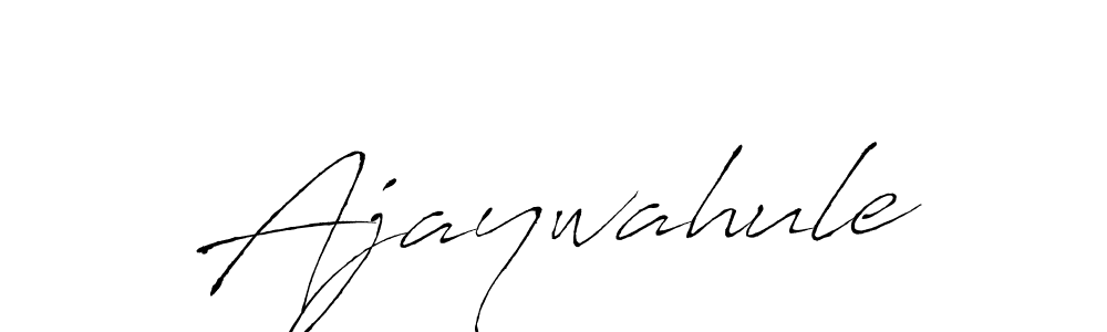Create a beautiful signature design for name Ajaywahule. With this signature (Antro_Vectra) fonts, you can make a handwritten signature for free. Ajaywahule signature style 6 images and pictures png