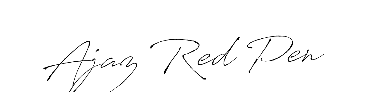 This is the best signature style for the Ajaz Red Pen name. Also you like these signature font (Antro_Vectra). Mix name signature. Ajaz Red Pen signature style 6 images and pictures png