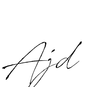 The best way (Antro_Vectra) to make a short signature is to pick only two or three words in your name. The name Ajd include a total of six letters. For converting this name. Ajd signature style 6 images and pictures png