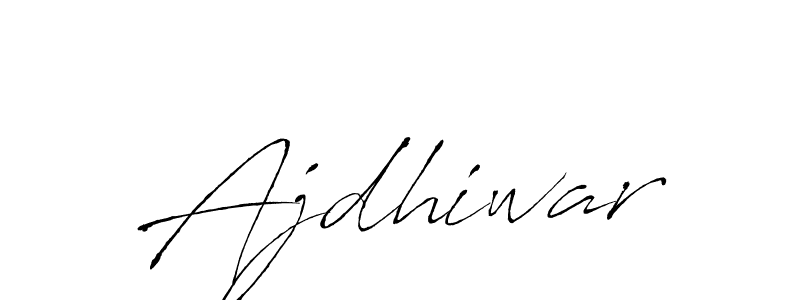 if you are searching for the best signature style for your name Ajdhiwar. so please give up your signature search. here we have designed multiple signature styles  using Antro_Vectra. Ajdhiwar signature style 6 images and pictures png