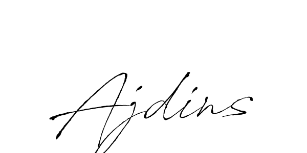 Make a short Ajdins signature style. Manage your documents anywhere anytime using Antro_Vectra. Create and add eSignatures, submit forms, share and send files easily. Ajdins signature style 6 images and pictures png