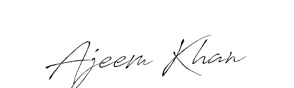 Use a signature maker to create a handwritten signature online. With this signature software, you can design (Antro_Vectra) your own signature for name Ajeem Khan. Ajeem Khan signature style 6 images and pictures png