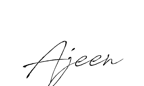 Similarly Antro_Vectra is the best handwritten signature design. Signature creator online .You can use it as an online autograph creator for name Ajeen. Ajeen signature style 6 images and pictures png