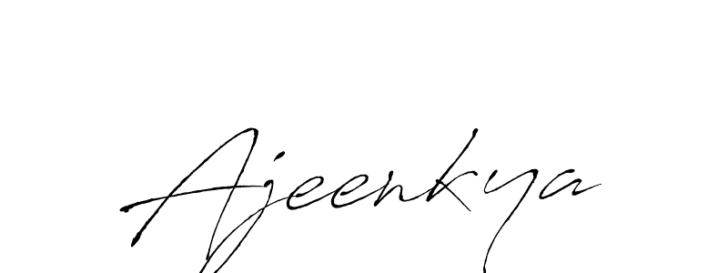 How to make Ajeenkya name signature. Use Antro_Vectra style for creating short signs online. This is the latest handwritten sign. Ajeenkya signature style 6 images and pictures png