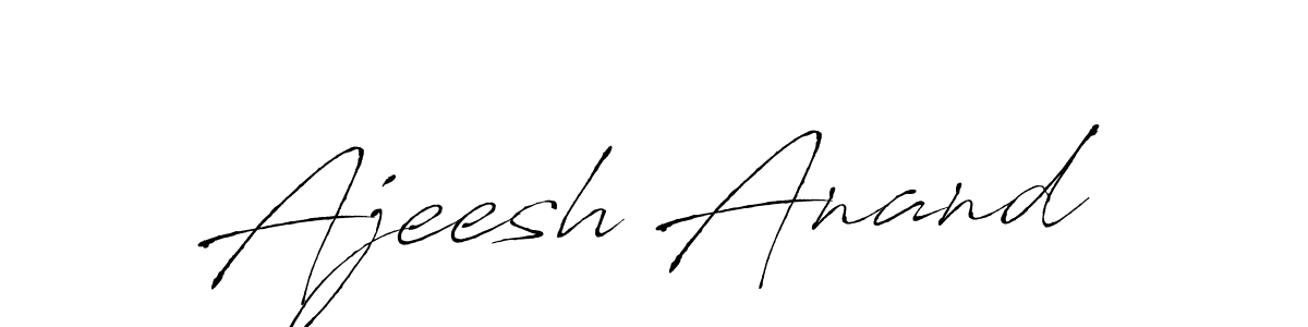 Also You can easily find your signature by using the search form. We will create Ajeesh Anand name handwritten signature images for you free of cost using Antro_Vectra sign style. Ajeesh Anand signature style 6 images and pictures png