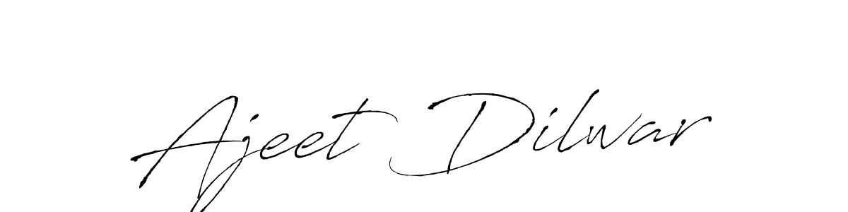 The best way (Antro_Vectra) to make a short signature is to pick only two or three words in your name. The name Ajeet Dilwar include a total of six letters. For converting this name. Ajeet Dilwar signature style 6 images and pictures png