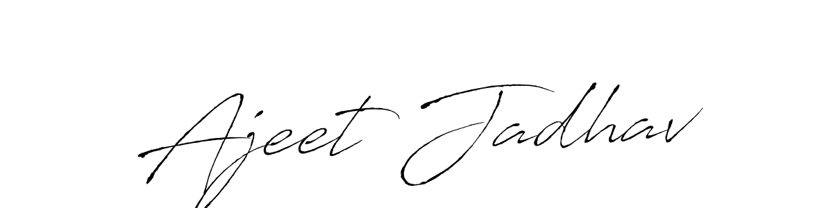 Use a signature maker to create a handwritten signature online. With this signature software, you can design (Antro_Vectra) your own signature for name Ajeet Jadhav. Ajeet Jadhav signature style 6 images and pictures png