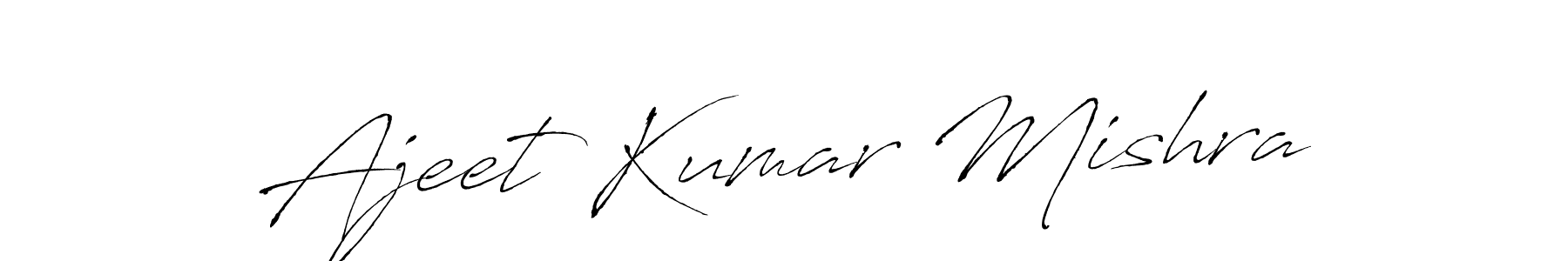 It looks lik you need a new signature style for name Ajeet Kumar Mishra. Design unique handwritten (Antro_Vectra) signature with our free signature maker in just a few clicks. Ajeet Kumar Mishra signature style 6 images and pictures png