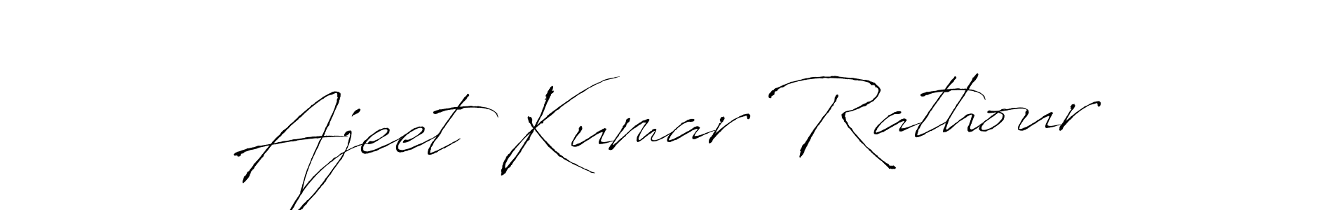 Use a signature maker to create a handwritten signature online. With this signature software, you can design (Antro_Vectra) your own signature for name Ajeet Kumar Rathour. Ajeet Kumar Rathour signature style 6 images and pictures png