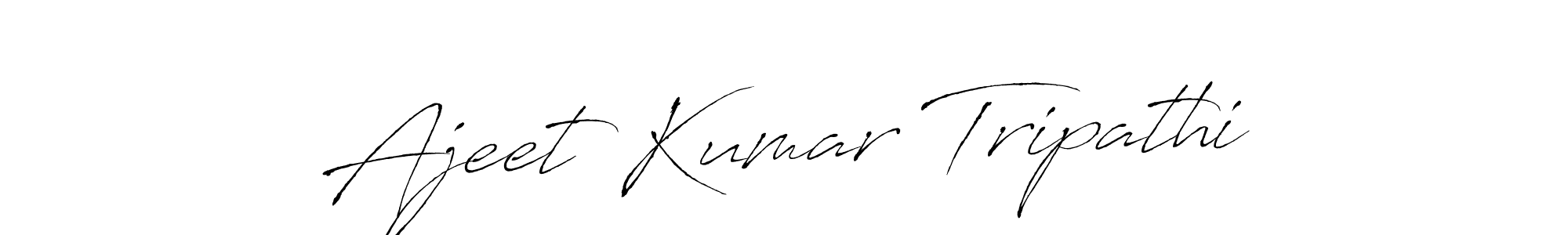 It looks lik you need a new signature style for name Ajeet Kumar Tripathi. Design unique handwritten (Antro_Vectra) signature with our free signature maker in just a few clicks. Ajeet Kumar Tripathi signature style 6 images and pictures png