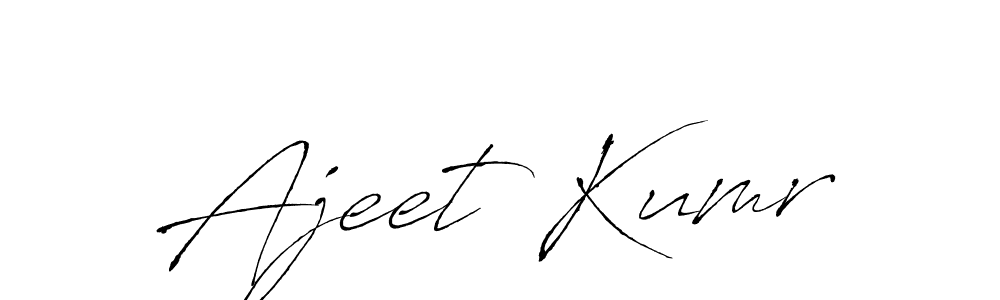 Make a beautiful signature design for name Ajeet Kumr. Use this online signature maker to create a handwritten signature for free. Ajeet Kumr signature style 6 images and pictures png