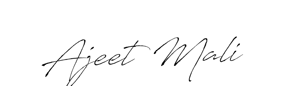 You should practise on your own different ways (Antro_Vectra) to write your name (Ajeet Mali) in signature. don't let someone else do it for you. Ajeet Mali signature style 6 images and pictures png