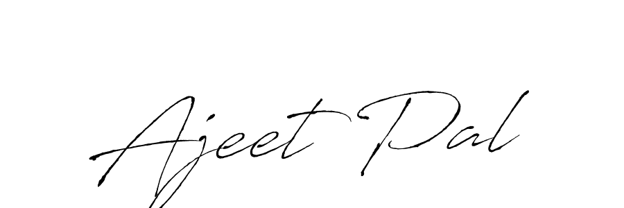 Make a beautiful signature design for name Ajeet Pal. With this signature (Antro_Vectra) style, you can create a handwritten signature for free. Ajeet Pal signature style 6 images and pictures png