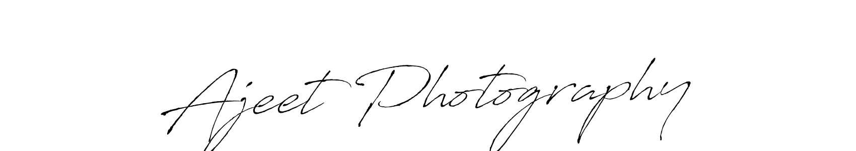 Also You can easily find your signature by using the search form. We will create Ajeet Photography name handwritten signature images for you free of cost using Antro_Vectra sign style. Ajeet Photography signature style 6 images and pictures png