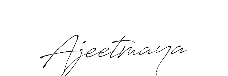 Use a signature maker to create a handwritten signature online. With this signature software, you can design (Antro_Vectra) your own signature for name Ajeetmaya. Ajeetmaya signature style 6 images and pictures png