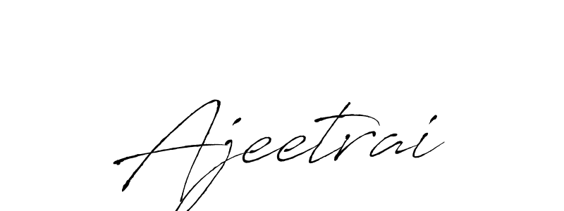 Create a beautiful signature design for name Ajeetrai. With this signature (Antro_Vectra) fonts, you can make a handwritten signature for free. Ajeetrai signature style 6 images and pictures png